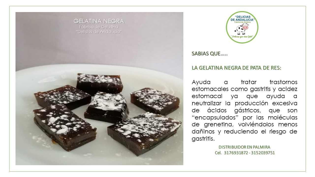 FABRICA DE GELATINA DELICIAS DE ANDALUCIA ConnectAmericas